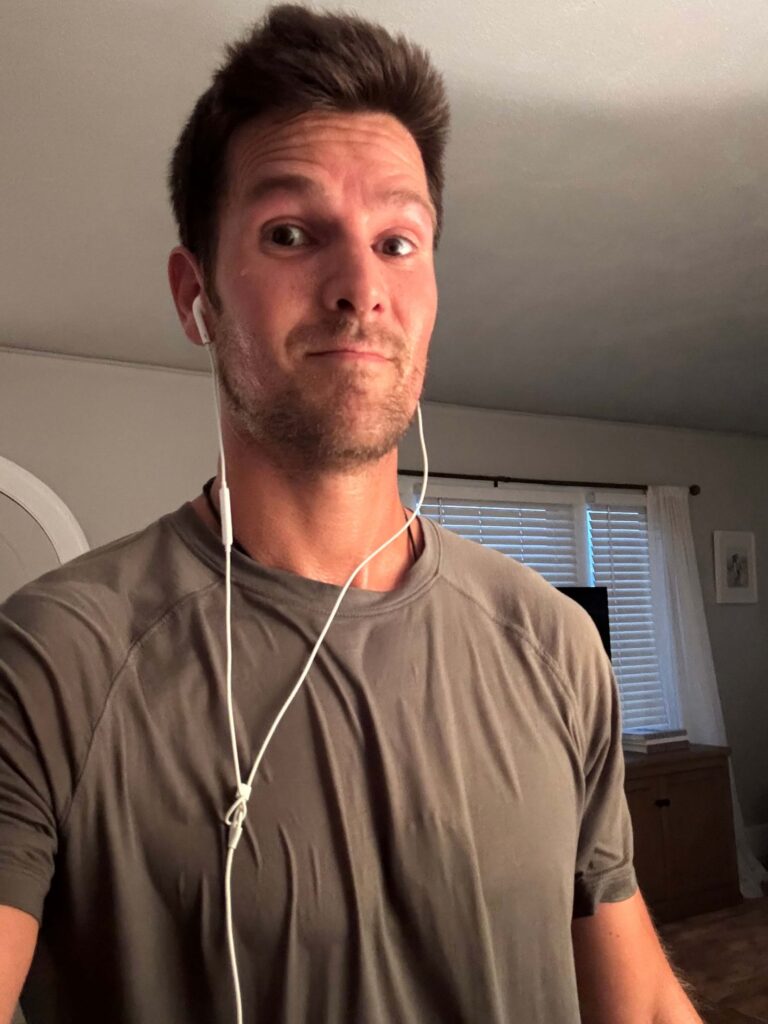Drenched after.