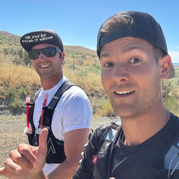 20 mile training run this week with my running buddy Chris Sandberg.